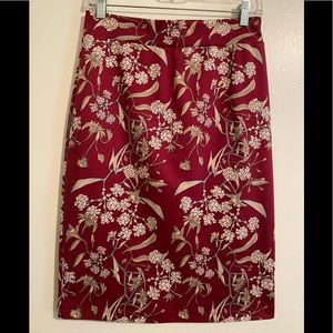 Renee C - flowered pencil skirt